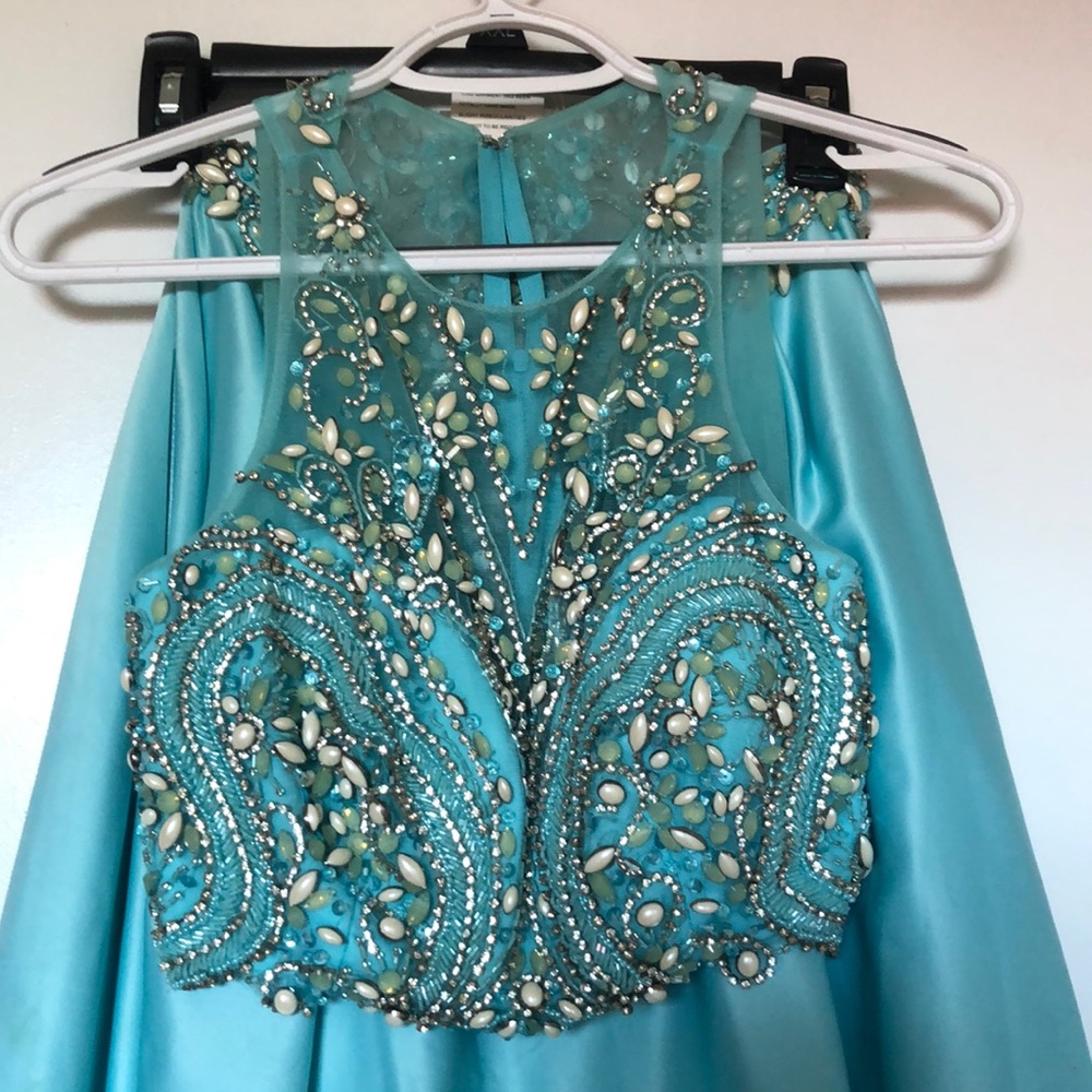 Two Piece Prom Dress